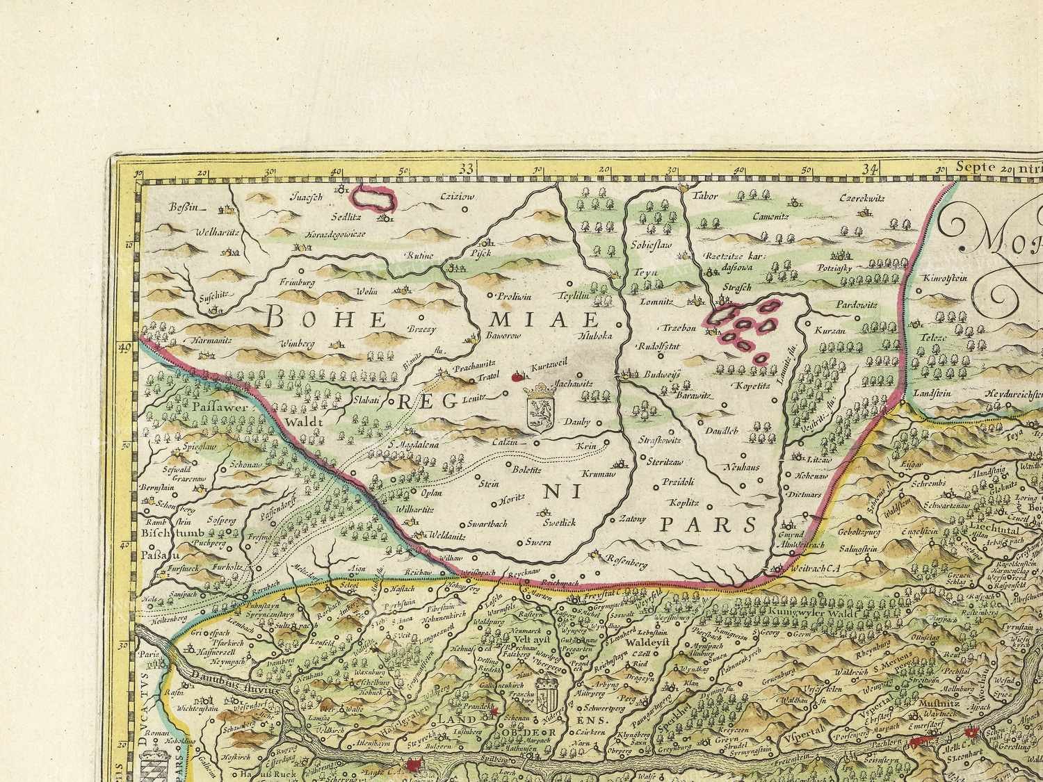 Map top left quadrant