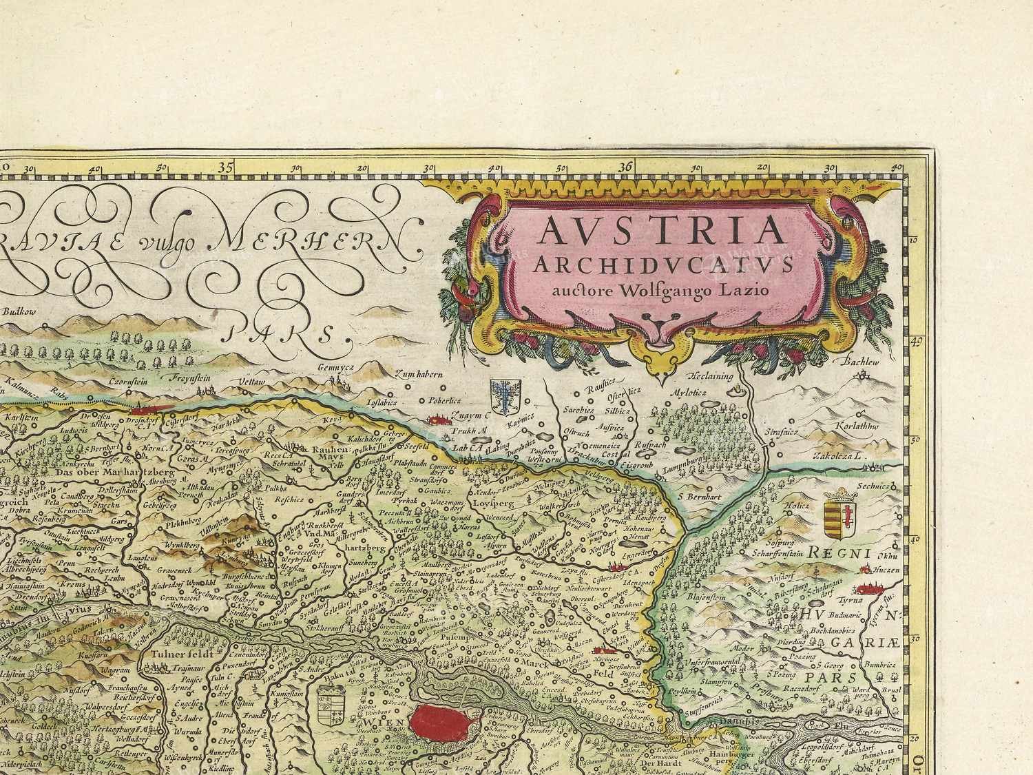 Map top right quadrant