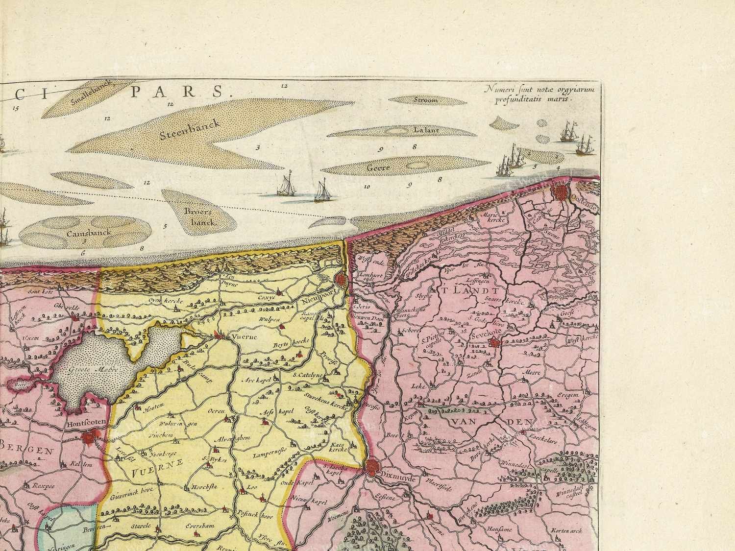 Map top right quadrant
