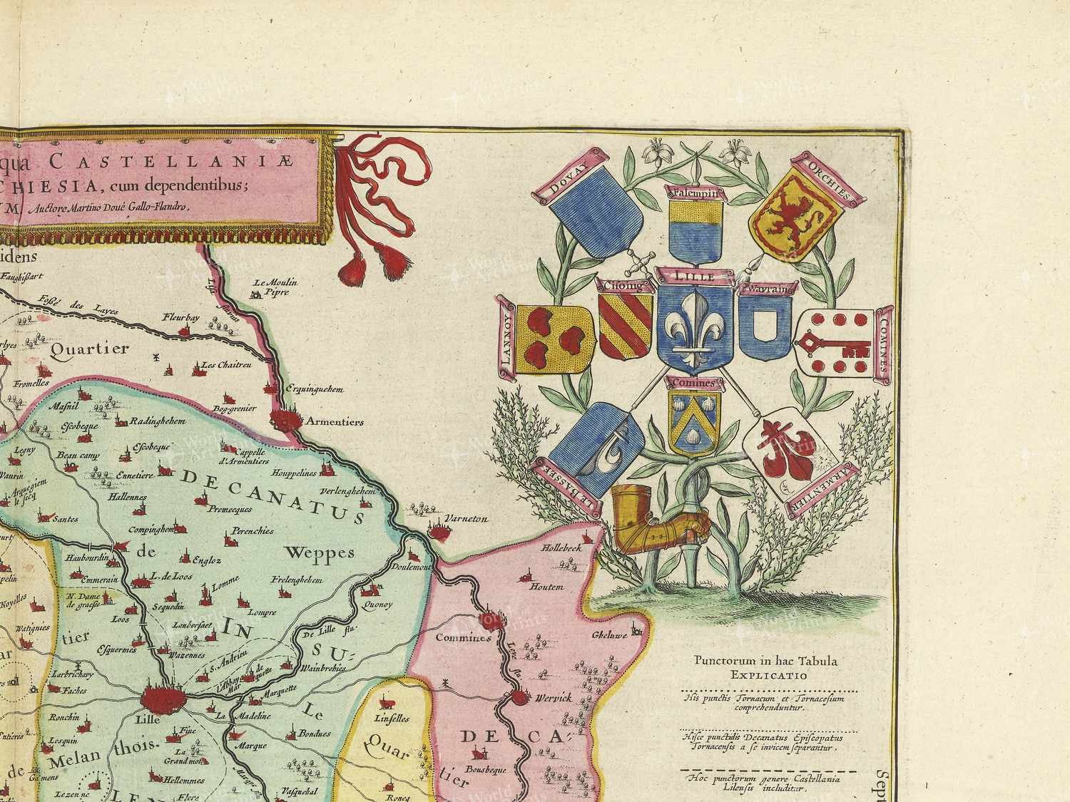 Map top right quadrant