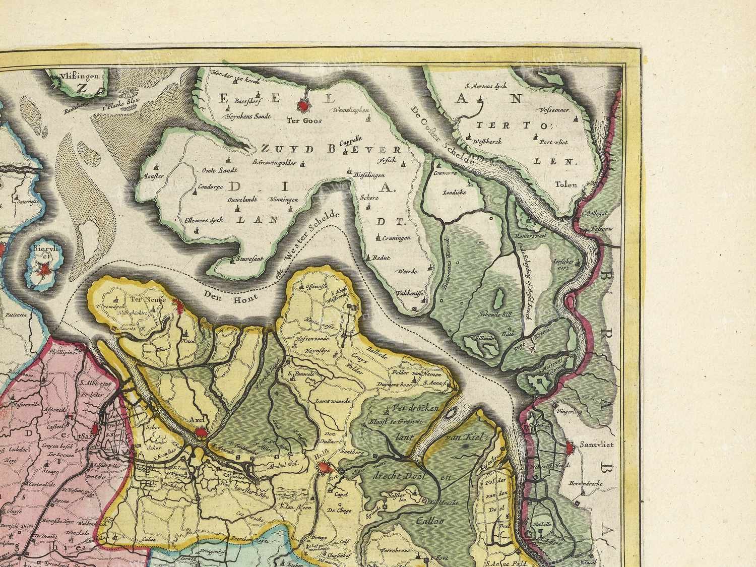 Map top right quadrant