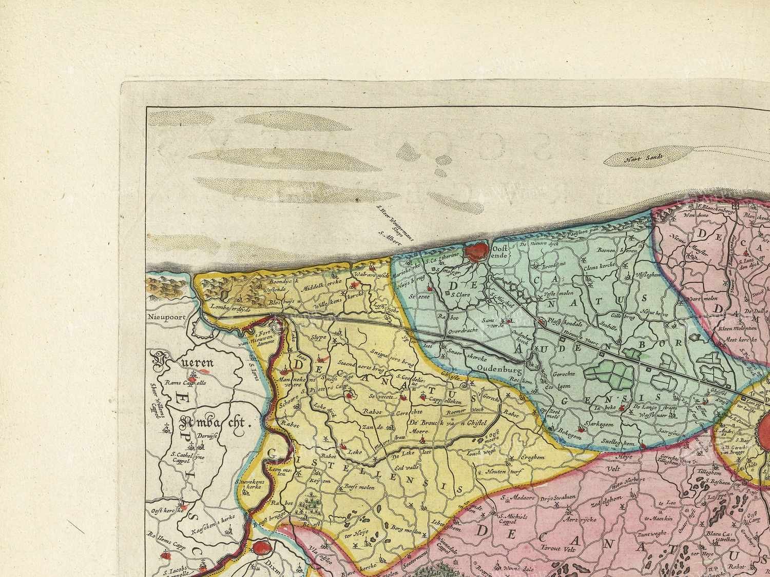 Map top left quadrant