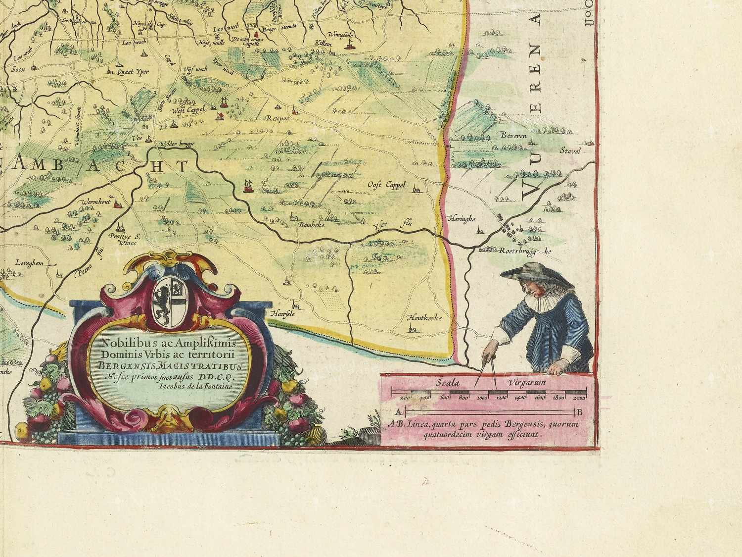 Map bottom right quadrant