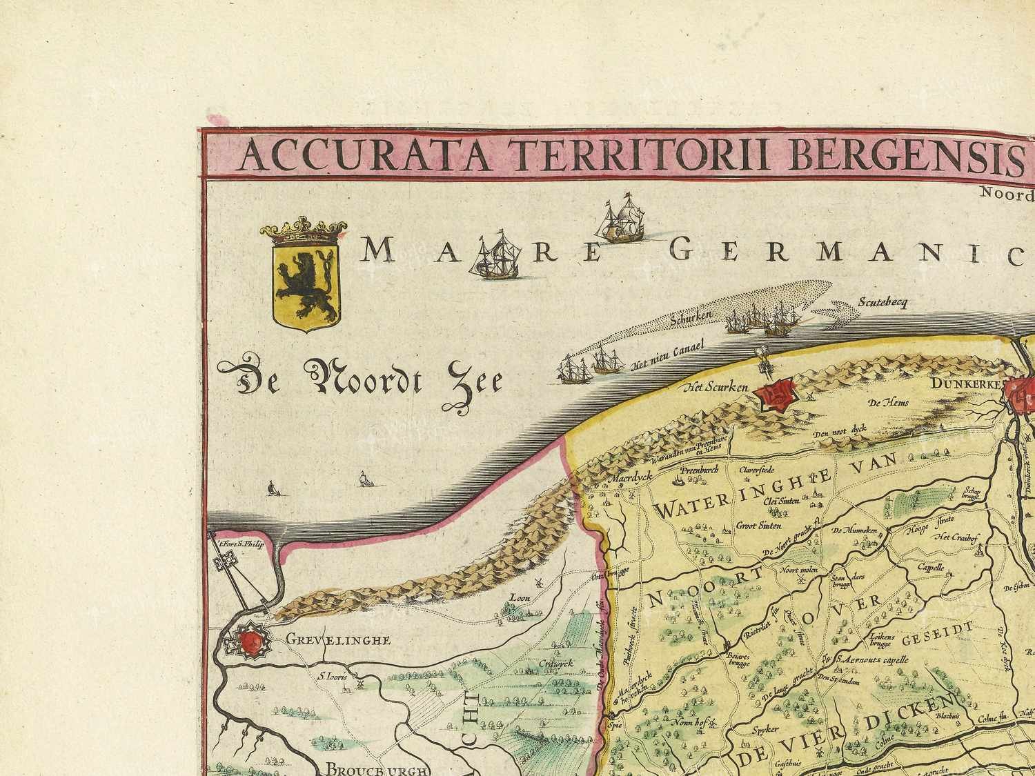Map top left quadrant