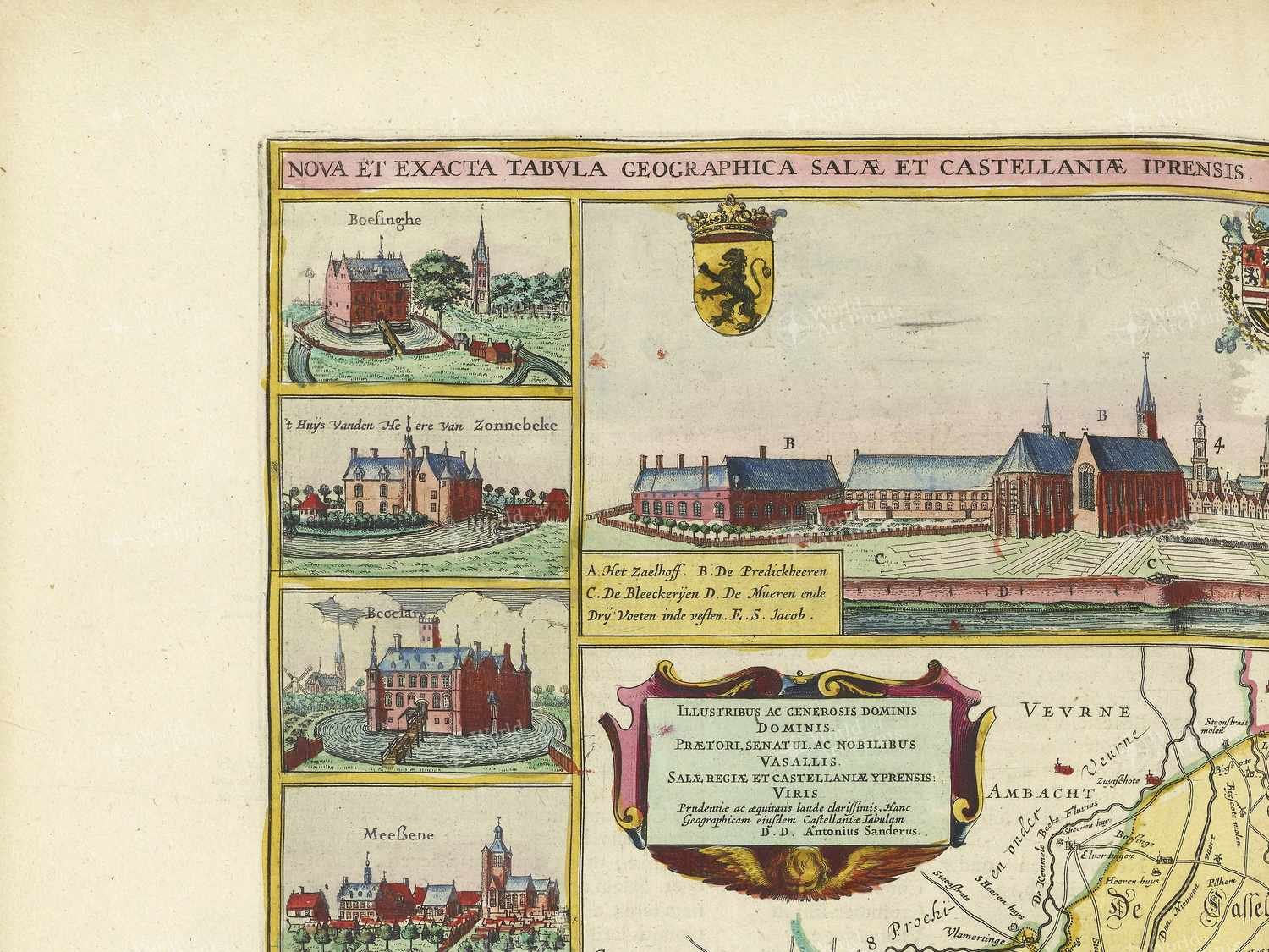 Map top left quadrant