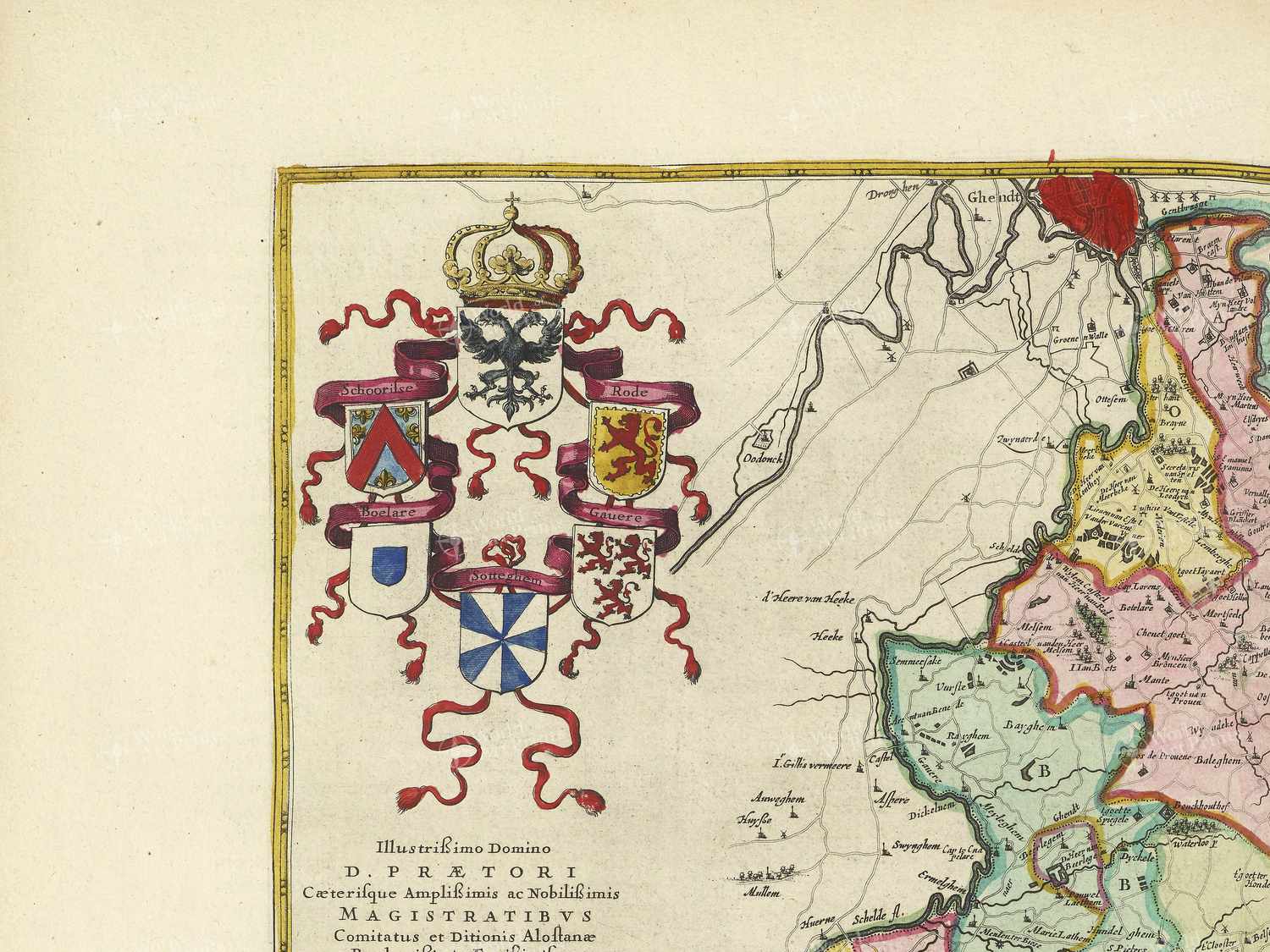 Map top left quadrant