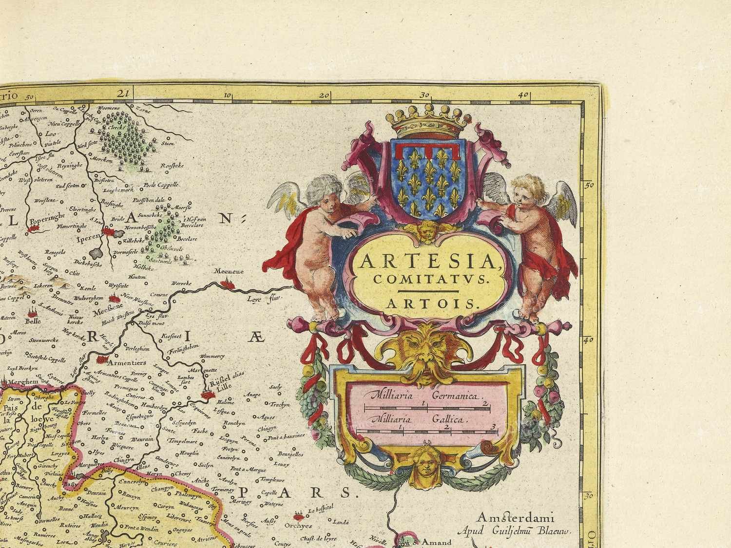 Map top right quadrant