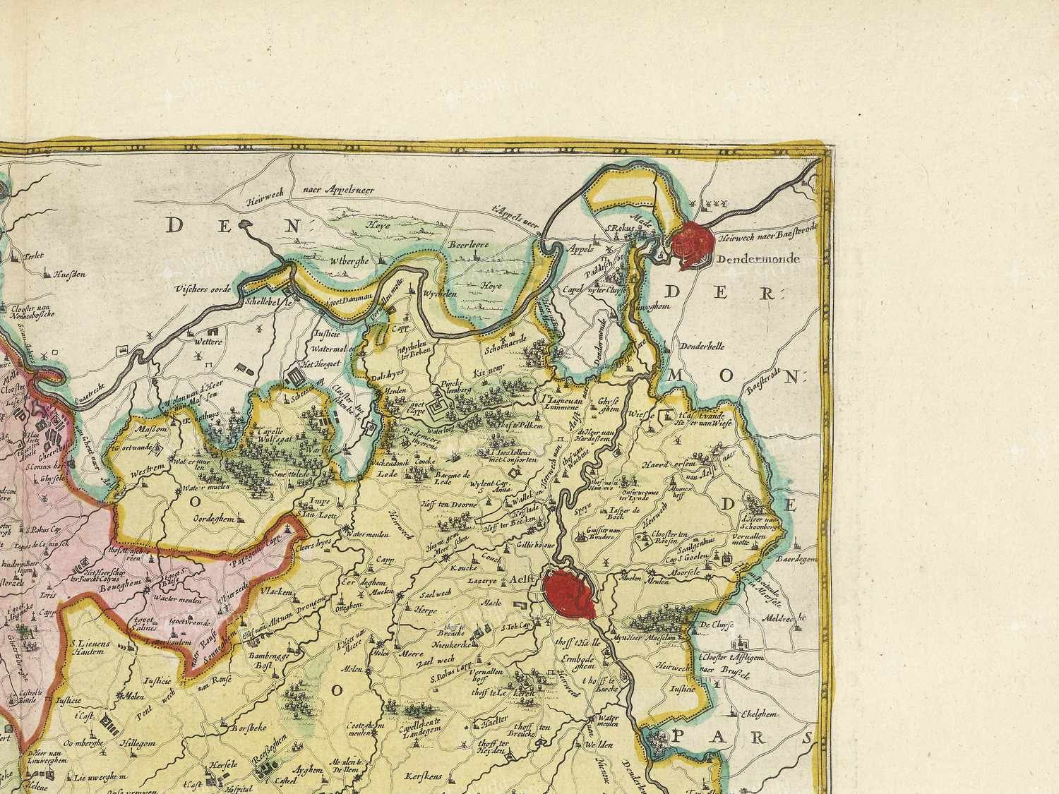 Map top right quadrant
