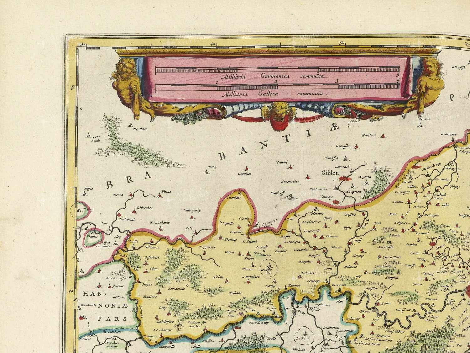 Map top left quadrant