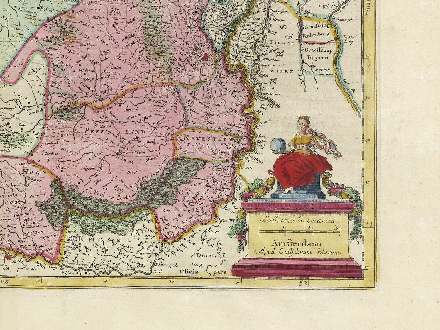 Map bottom right quadrant