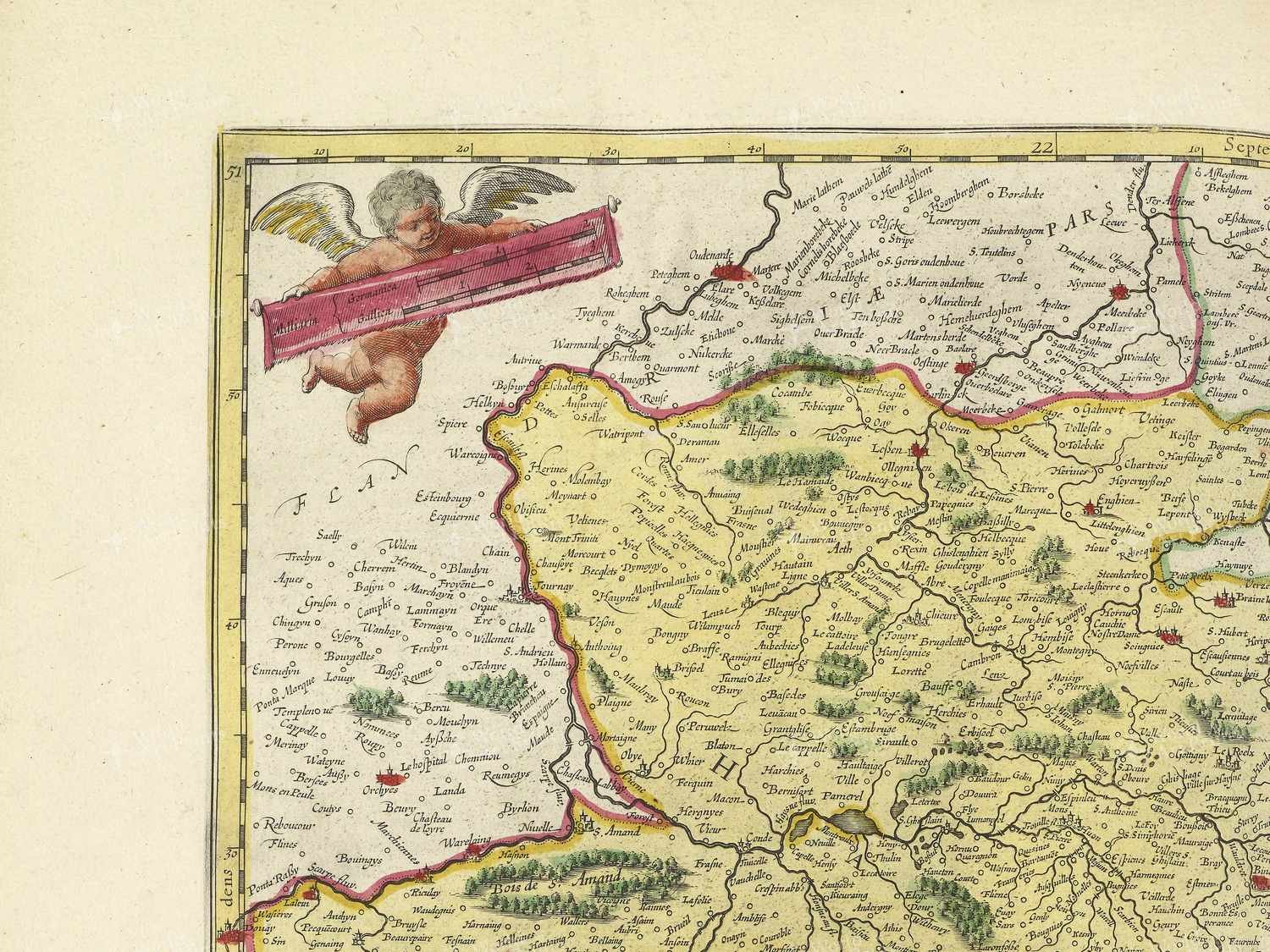 Map top left quadrant