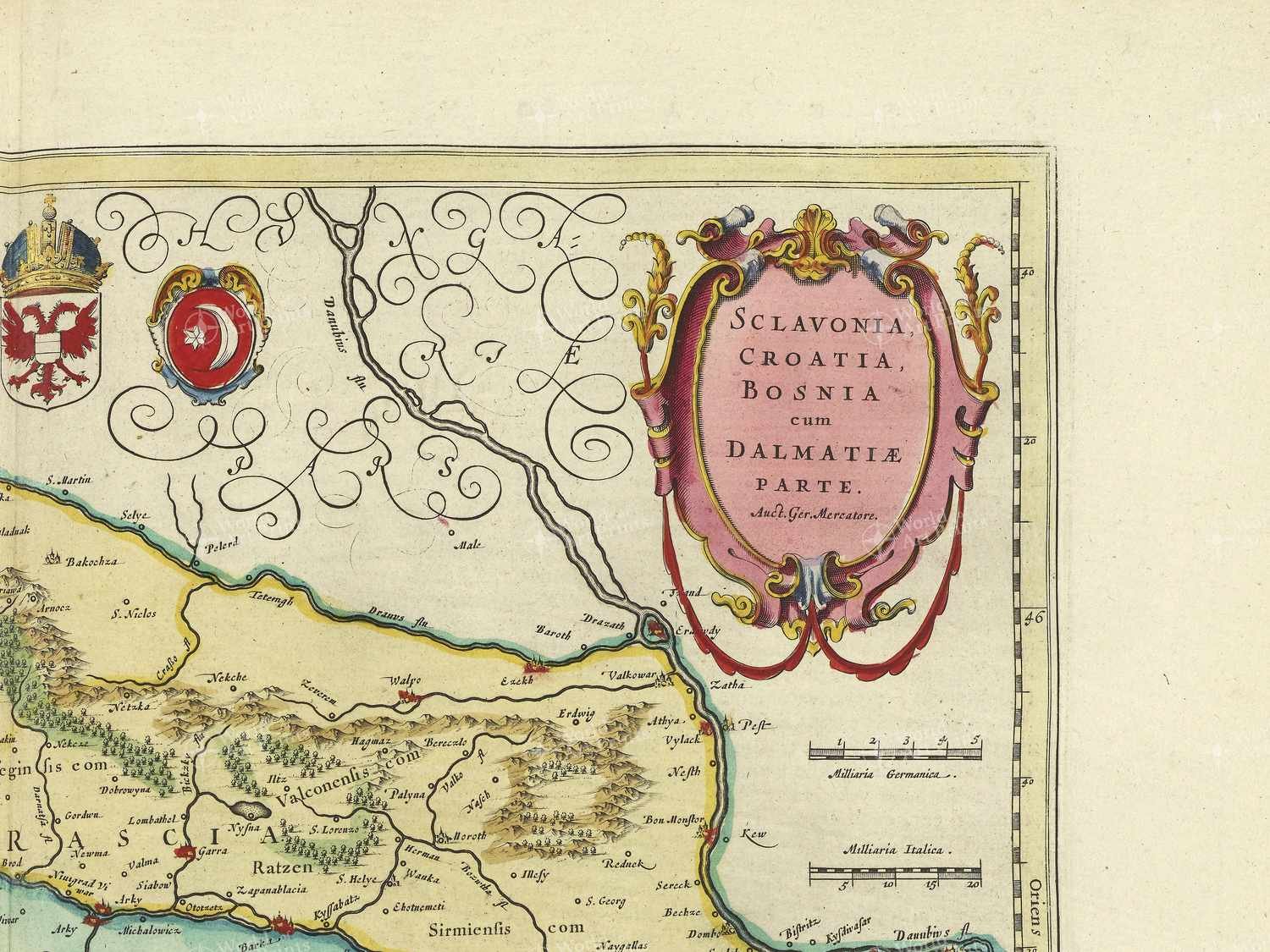 Map top right quadrant