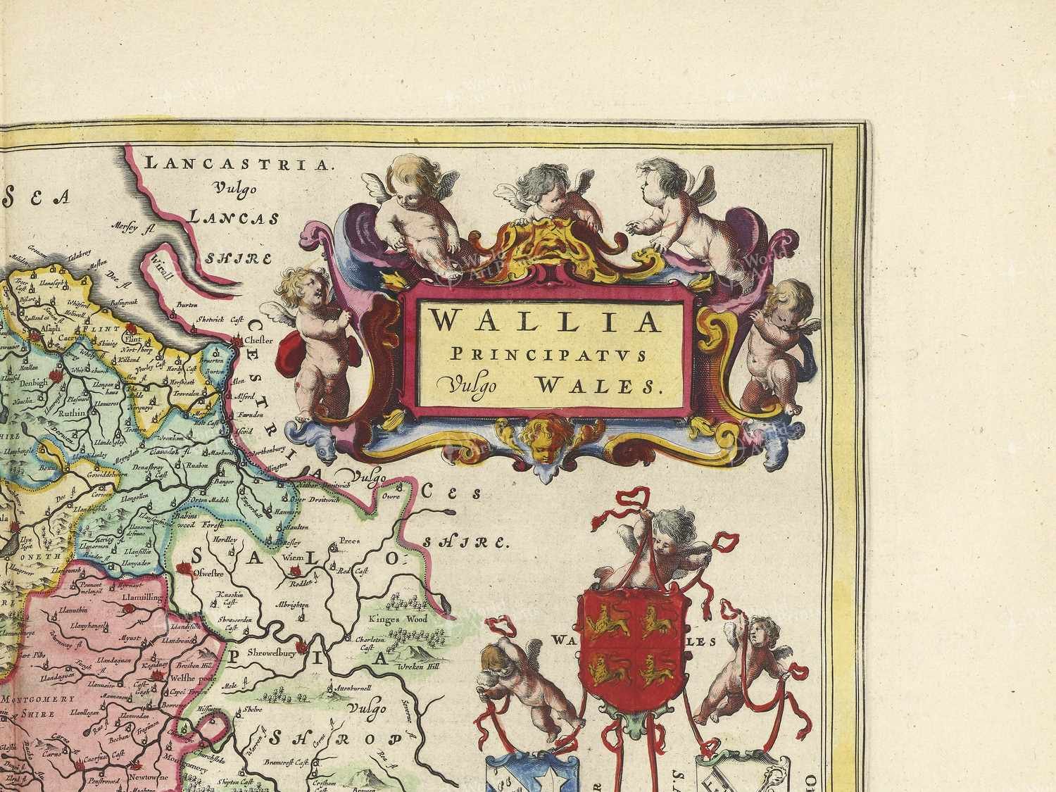 Map top right quadrant