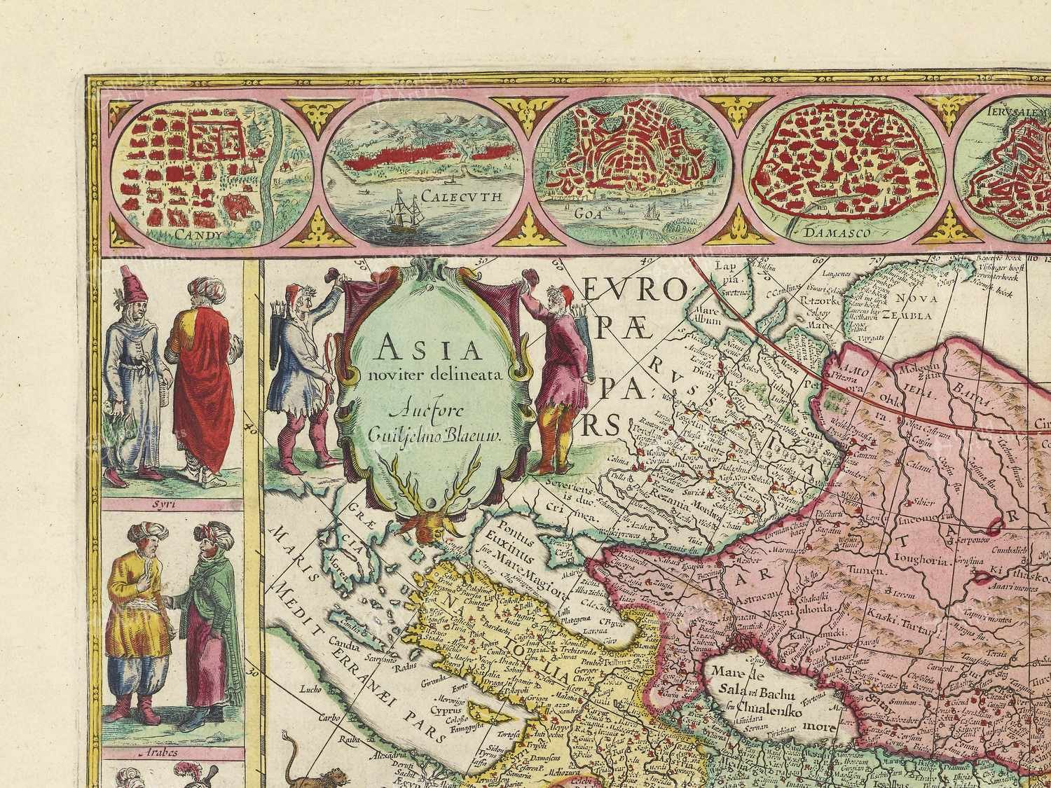 Map top left quadrant