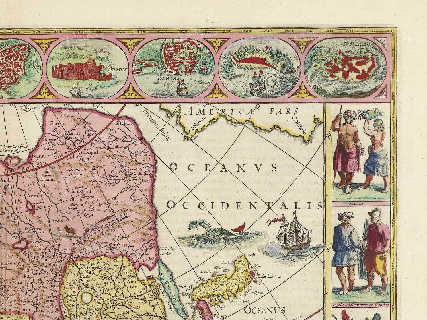 Map top right quadrant