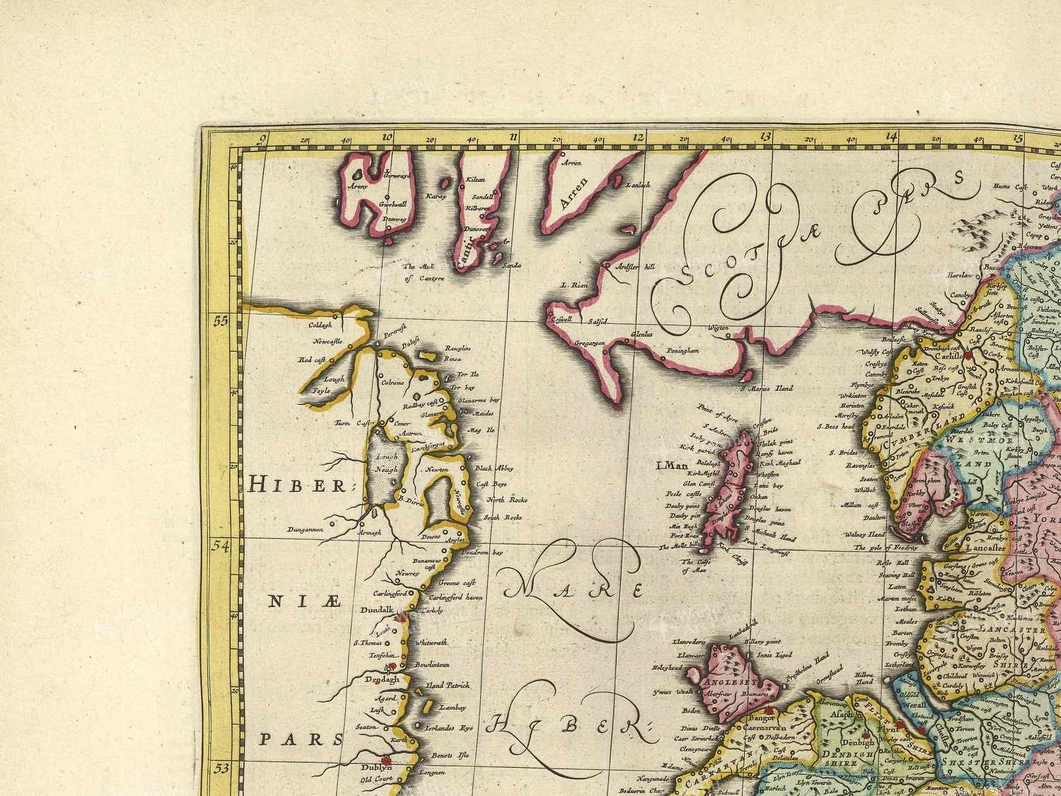 Map top left quadrant