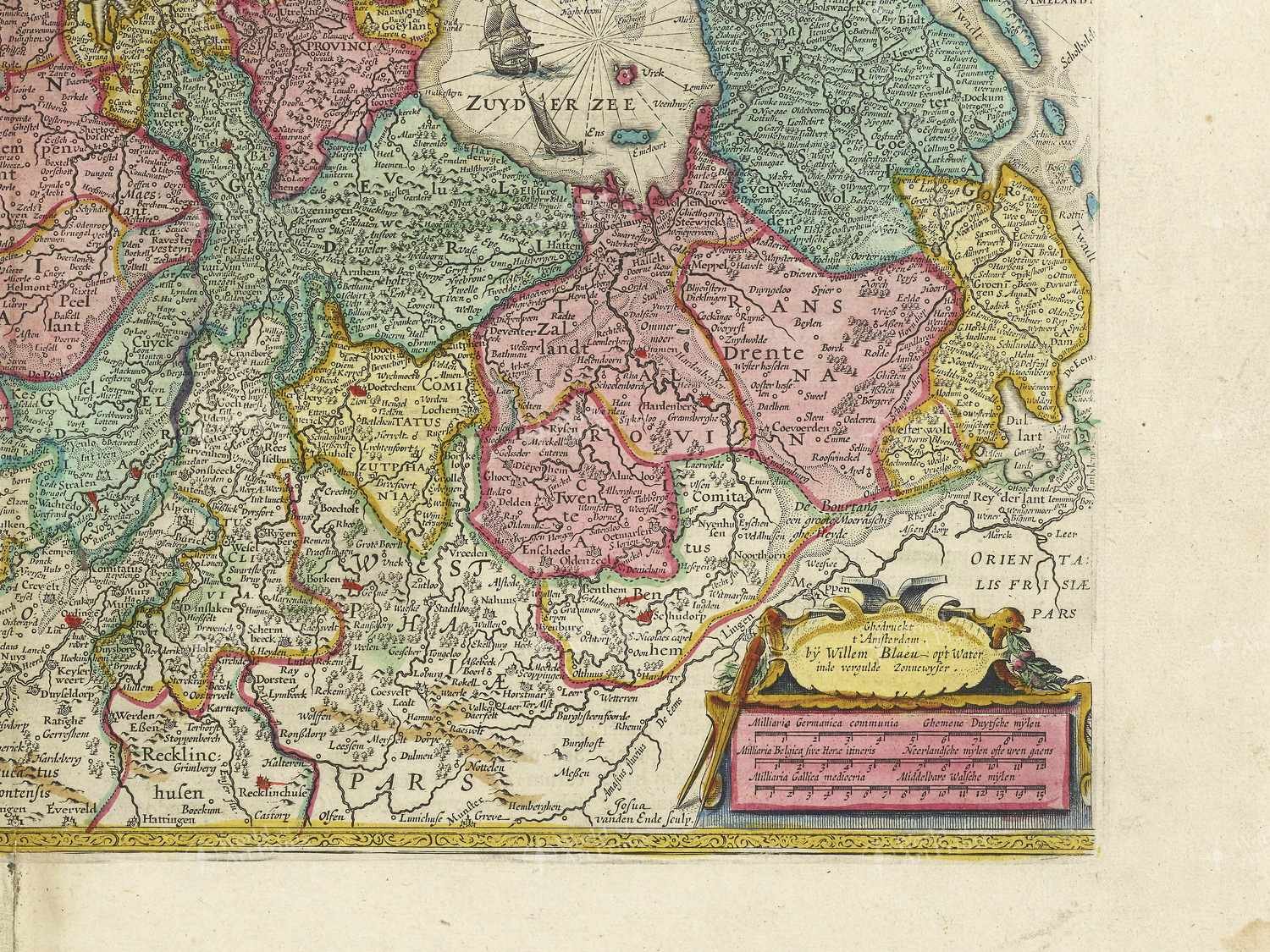 Map bottom right quadrant