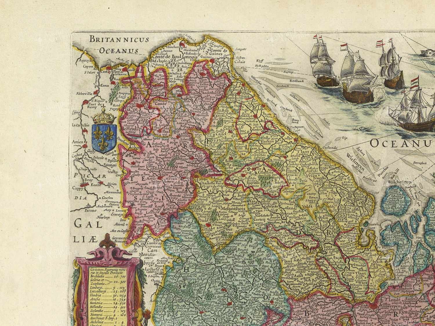 Map top left quadrant