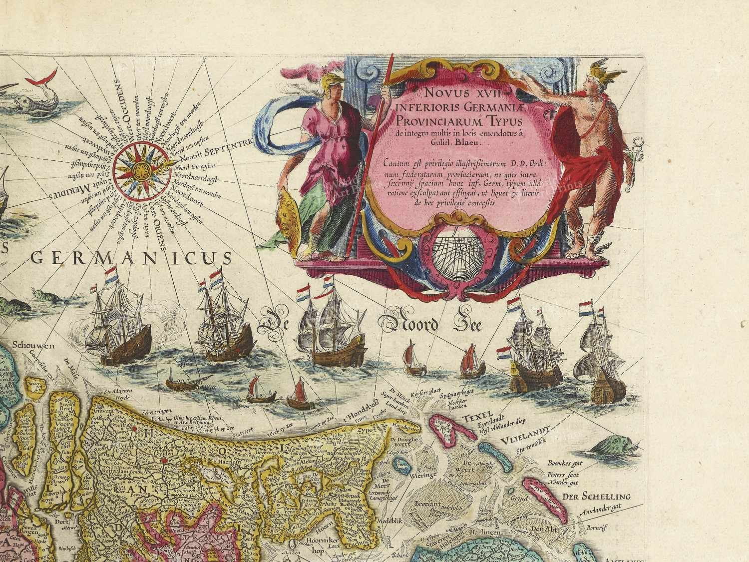 Map top right quadrant