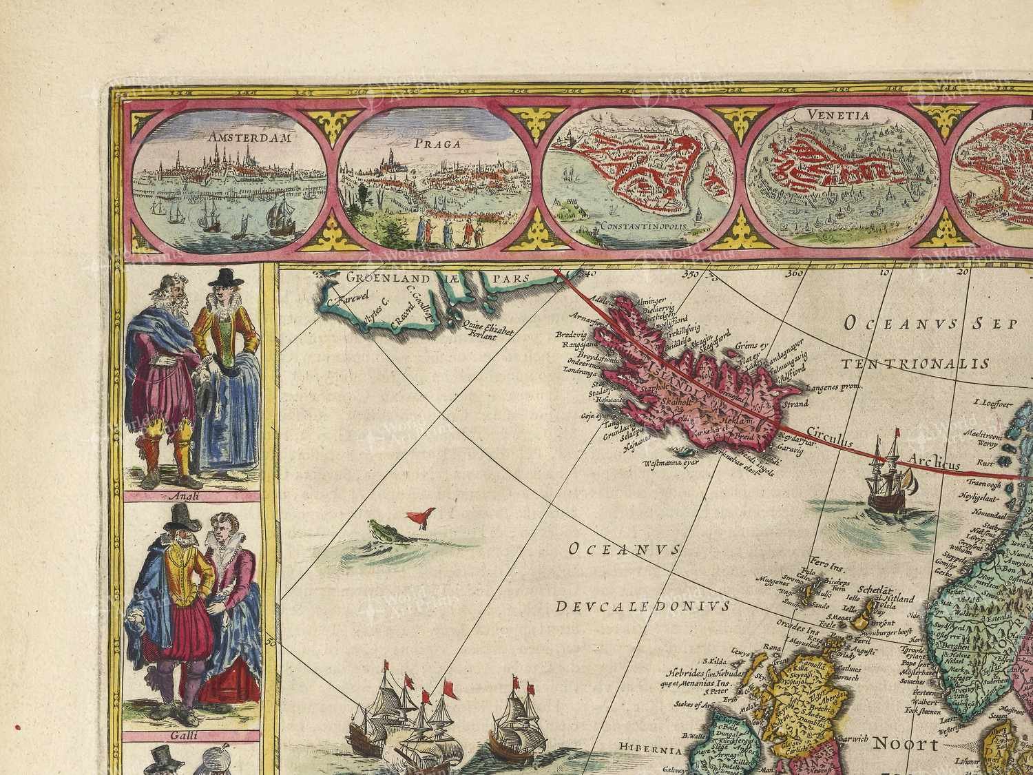 Map top left quadrant