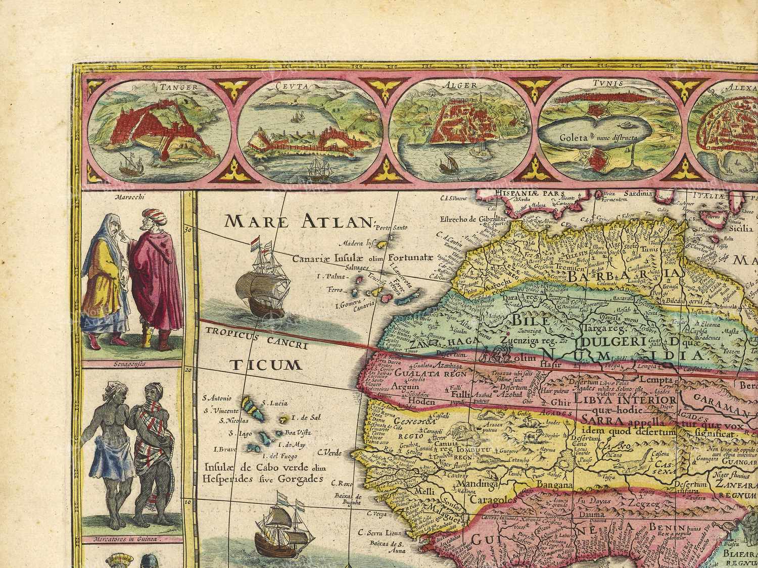 Map top left quadrant