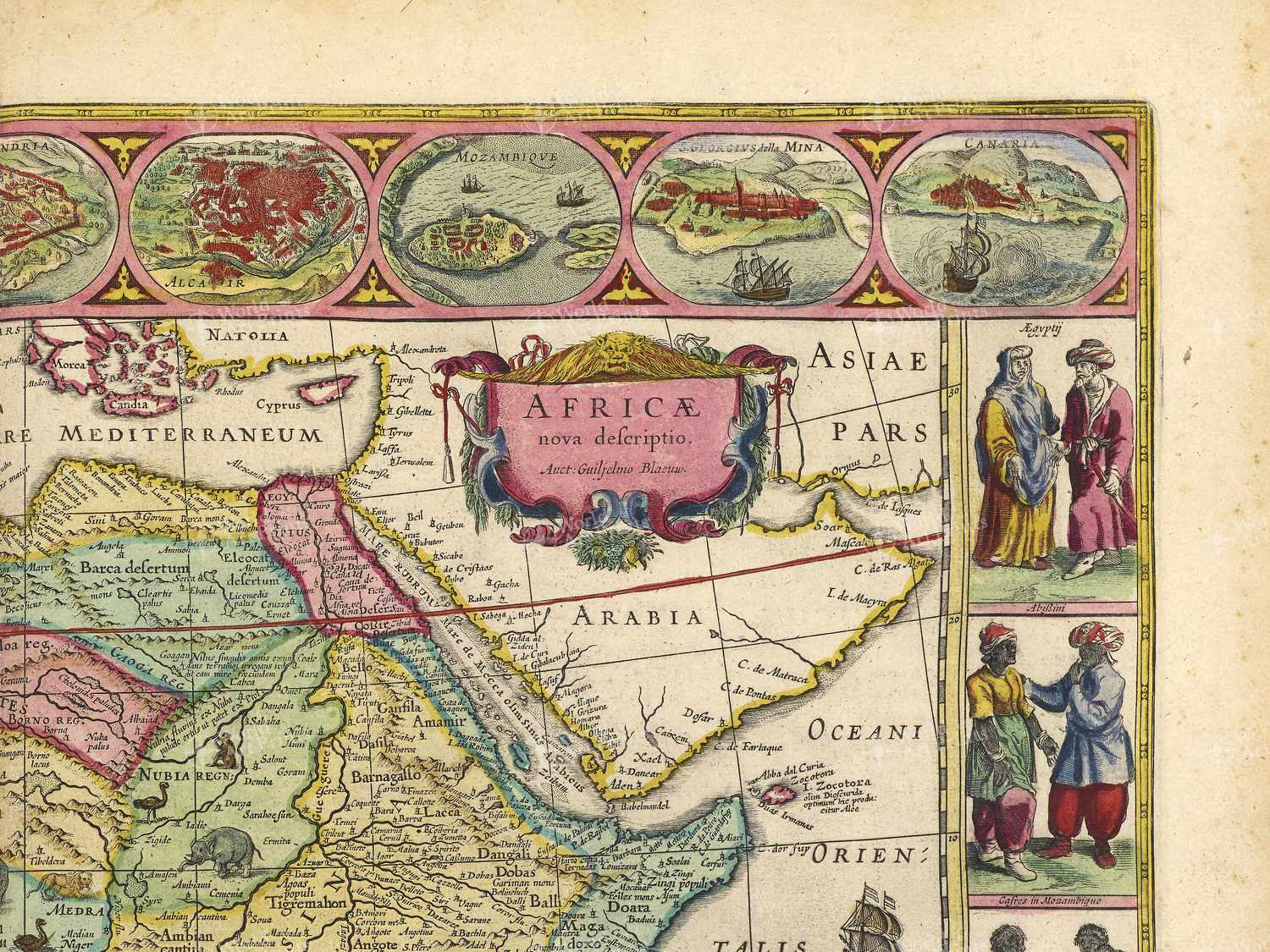 Map top right quadrant
