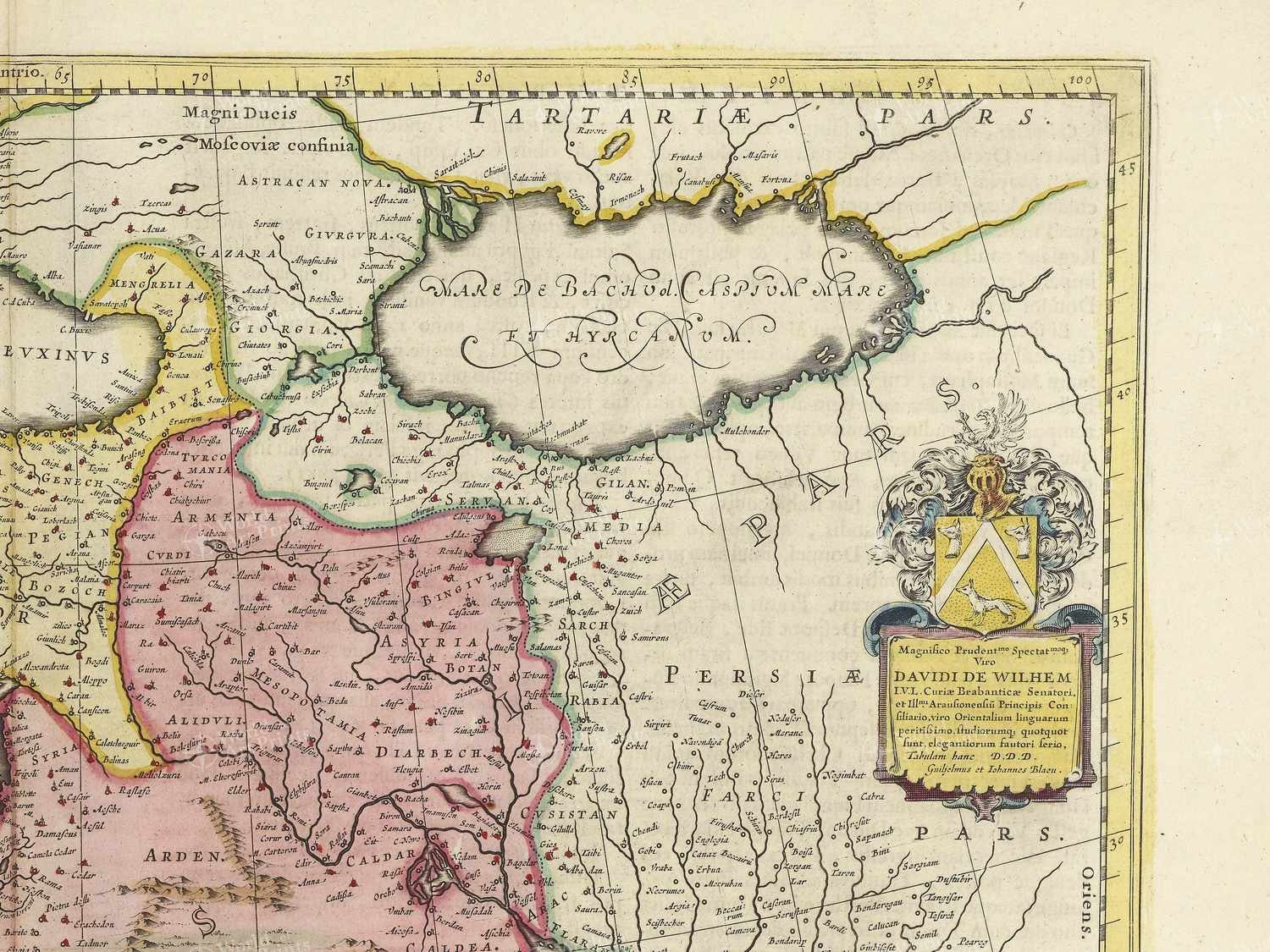 Map top right quadrant