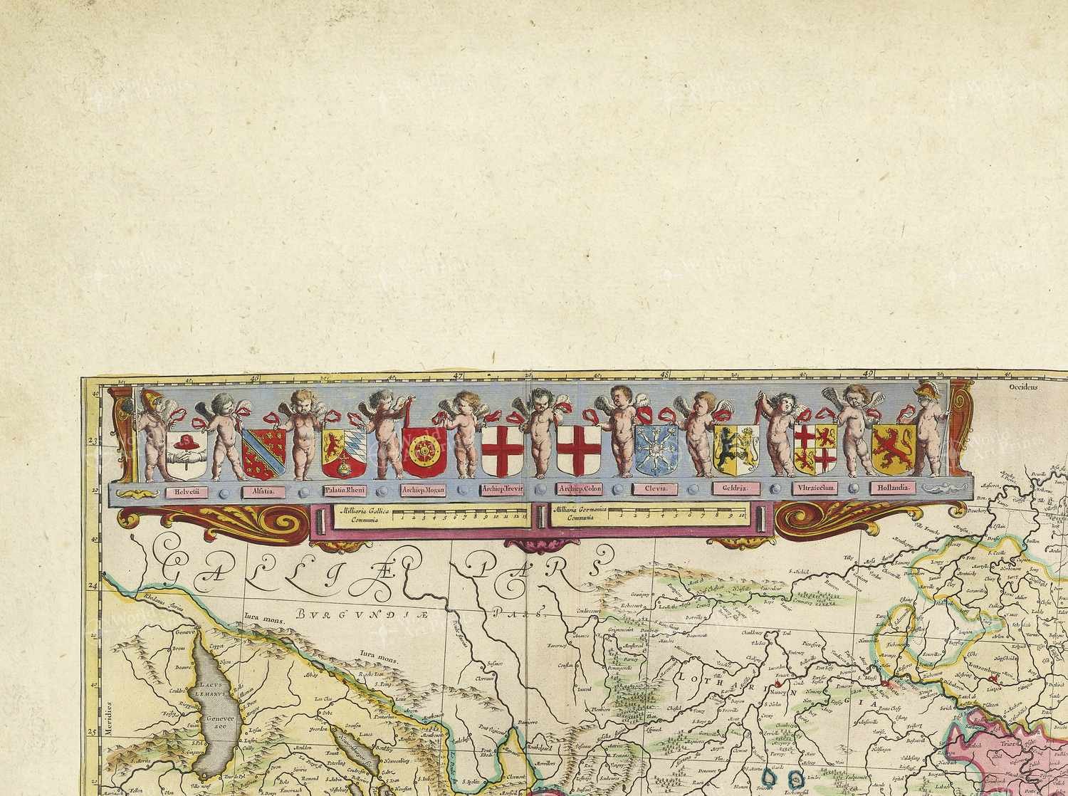 Map top left quadrant