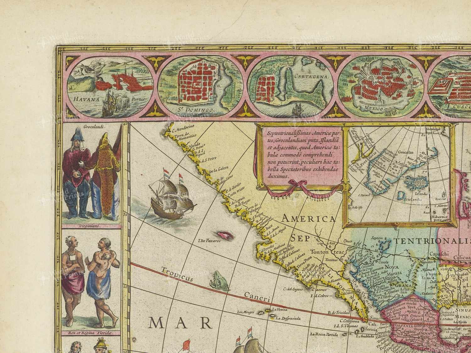 Map top left quadrant