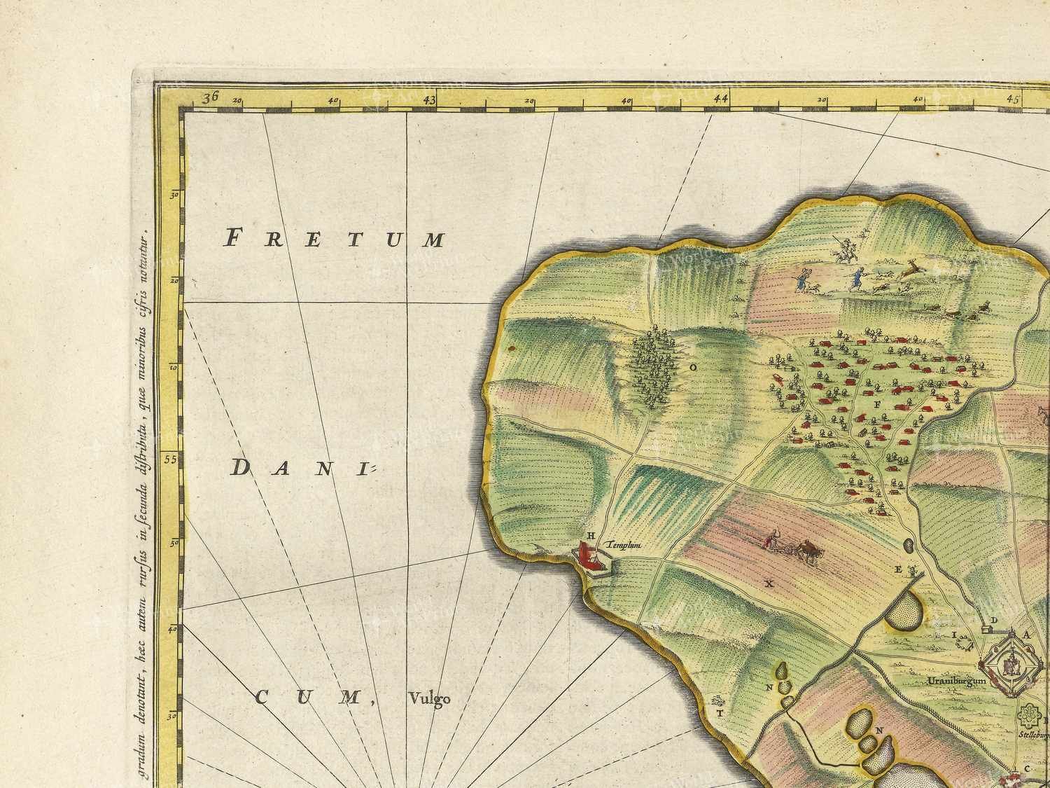 Map top left quadrant