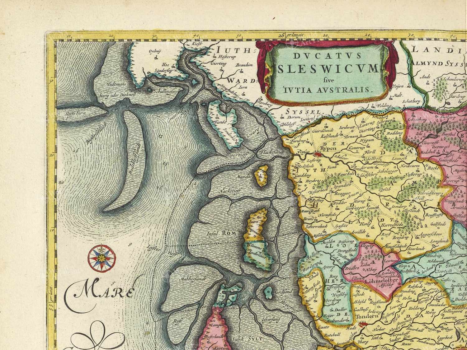 Map top left quadrant