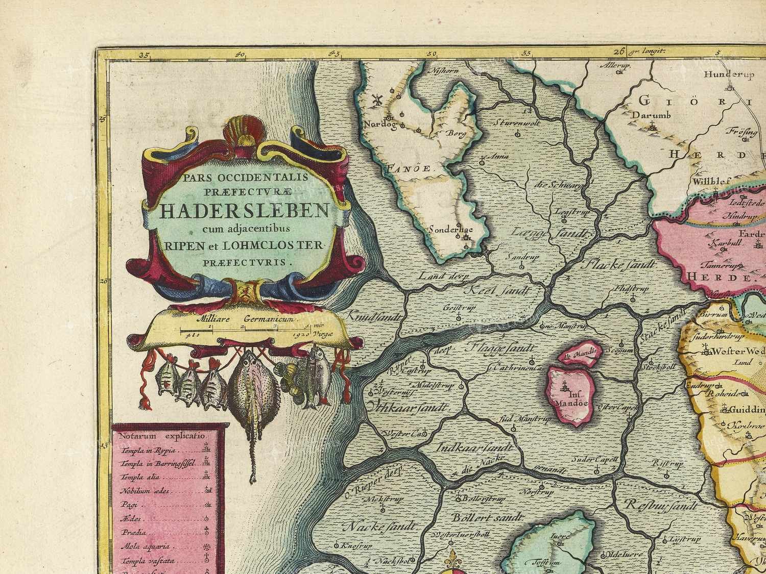Map top left quadrant