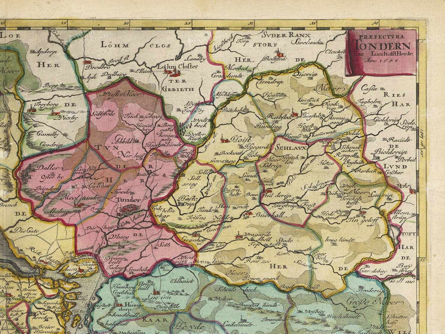 Map top right quadrant