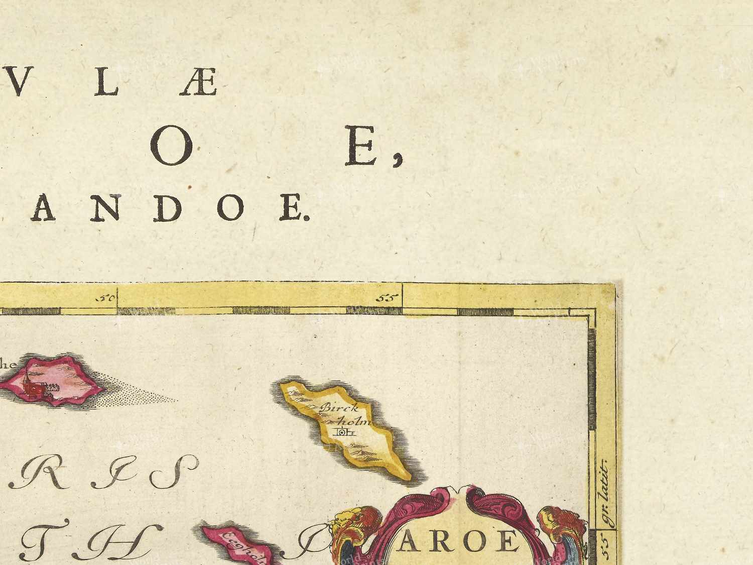Map top right quadrant