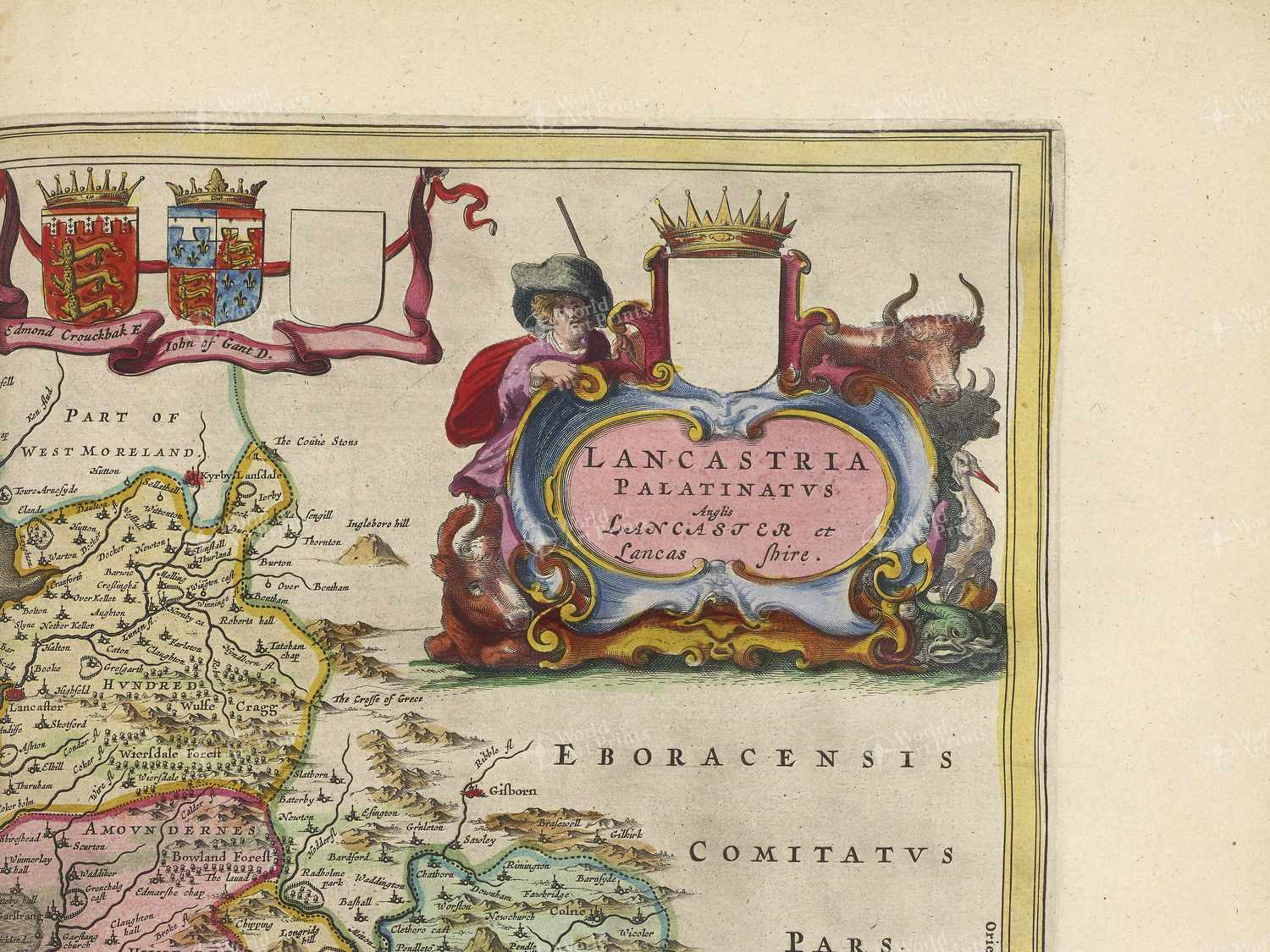 Map top right quadrant