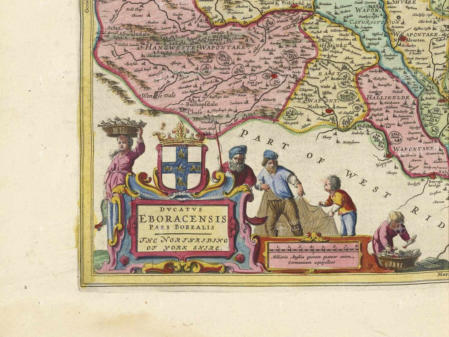 Map bottom left quadrant