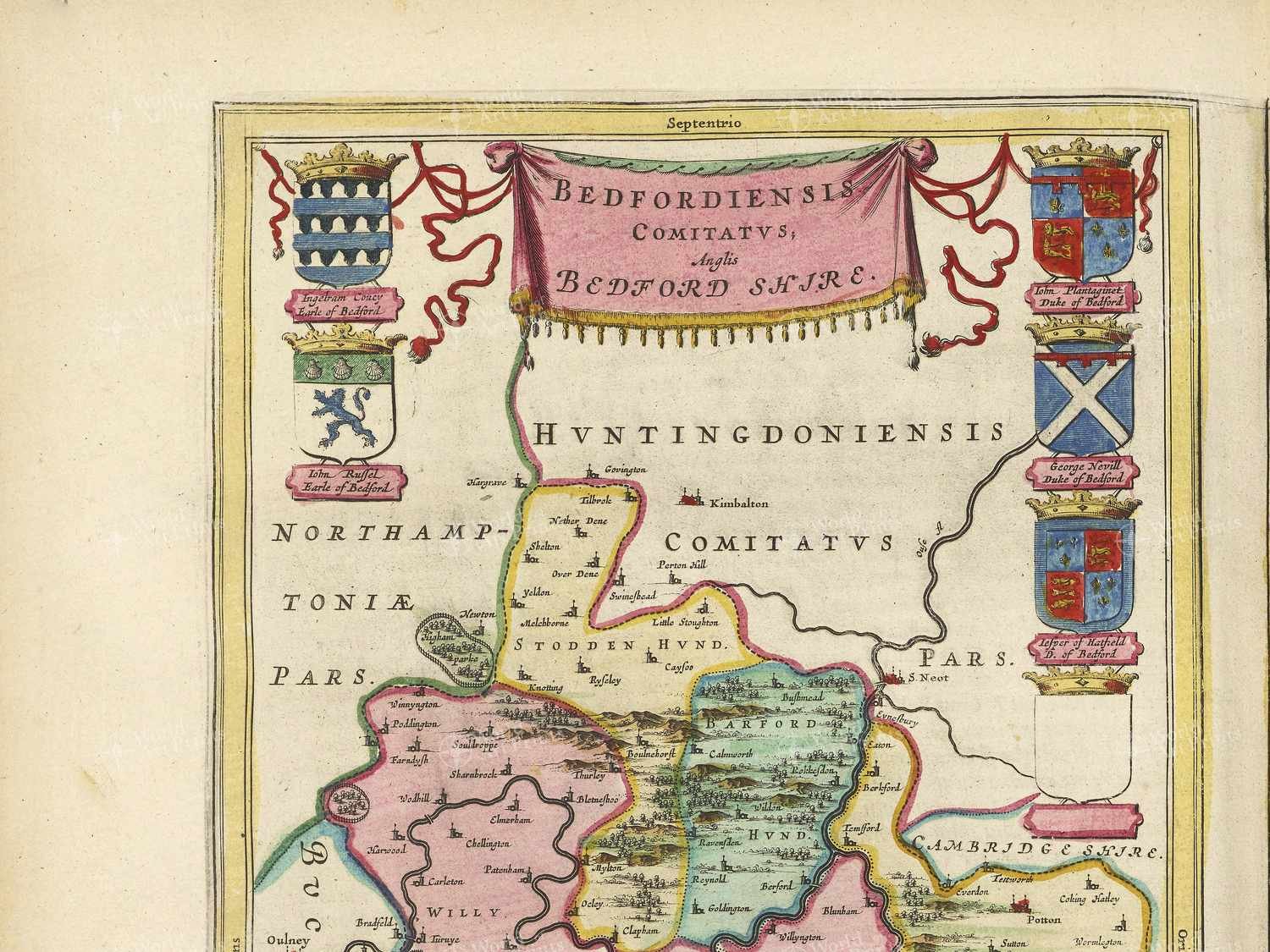 Map top left quadrant