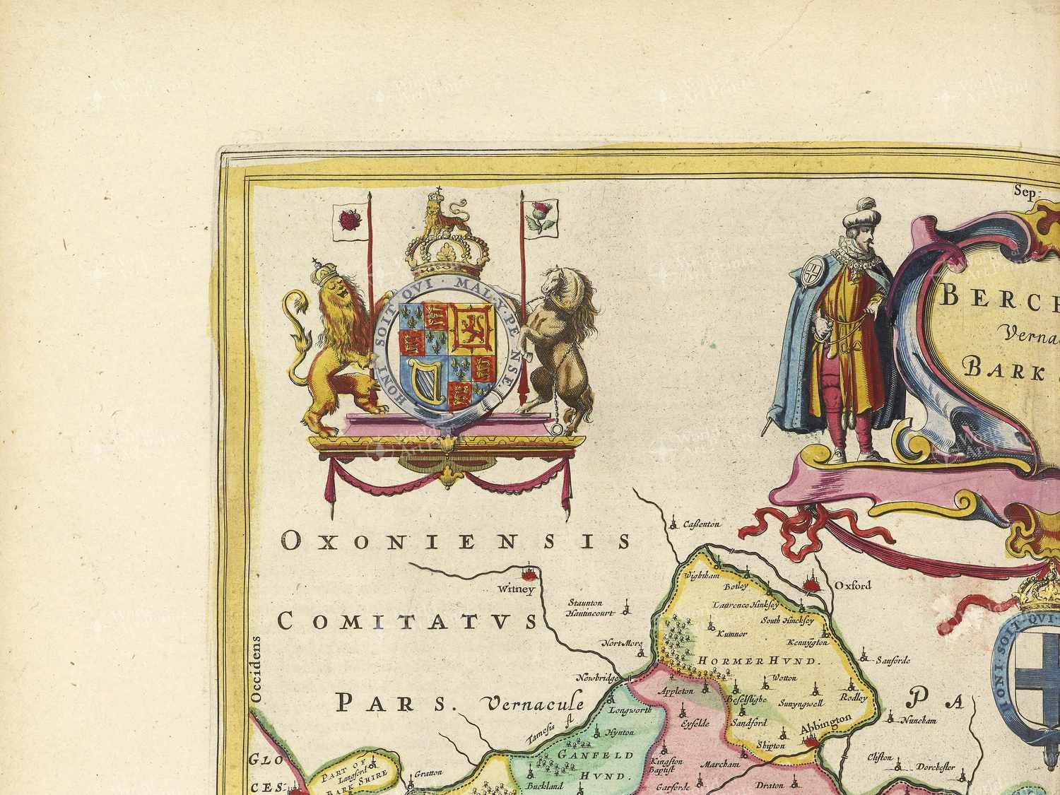 Map top left quadrant