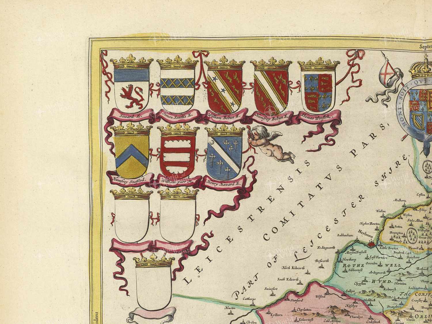 Map top left quadrant