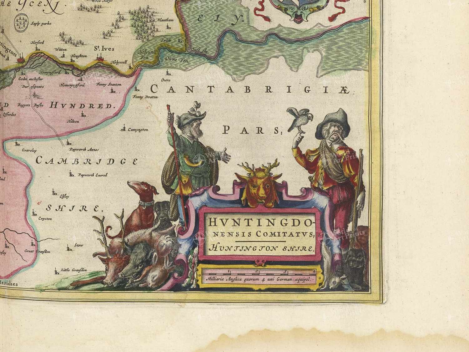 Map bottom right quadrant