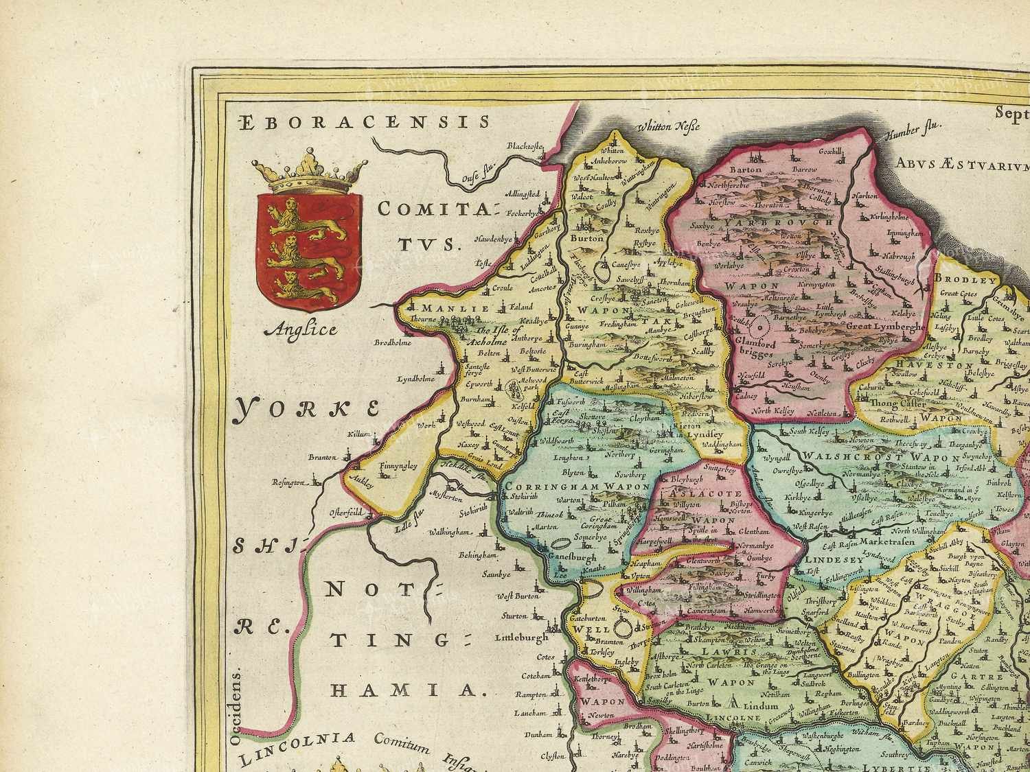 Map top left quadrant