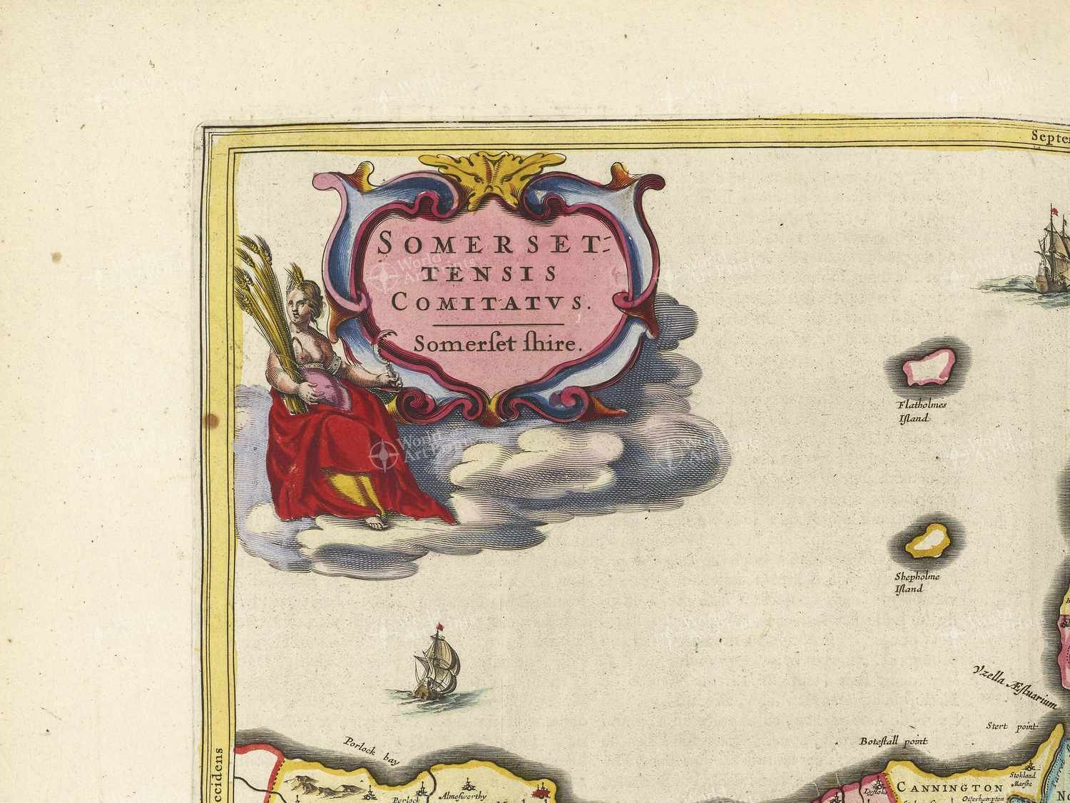Map top left quadrant