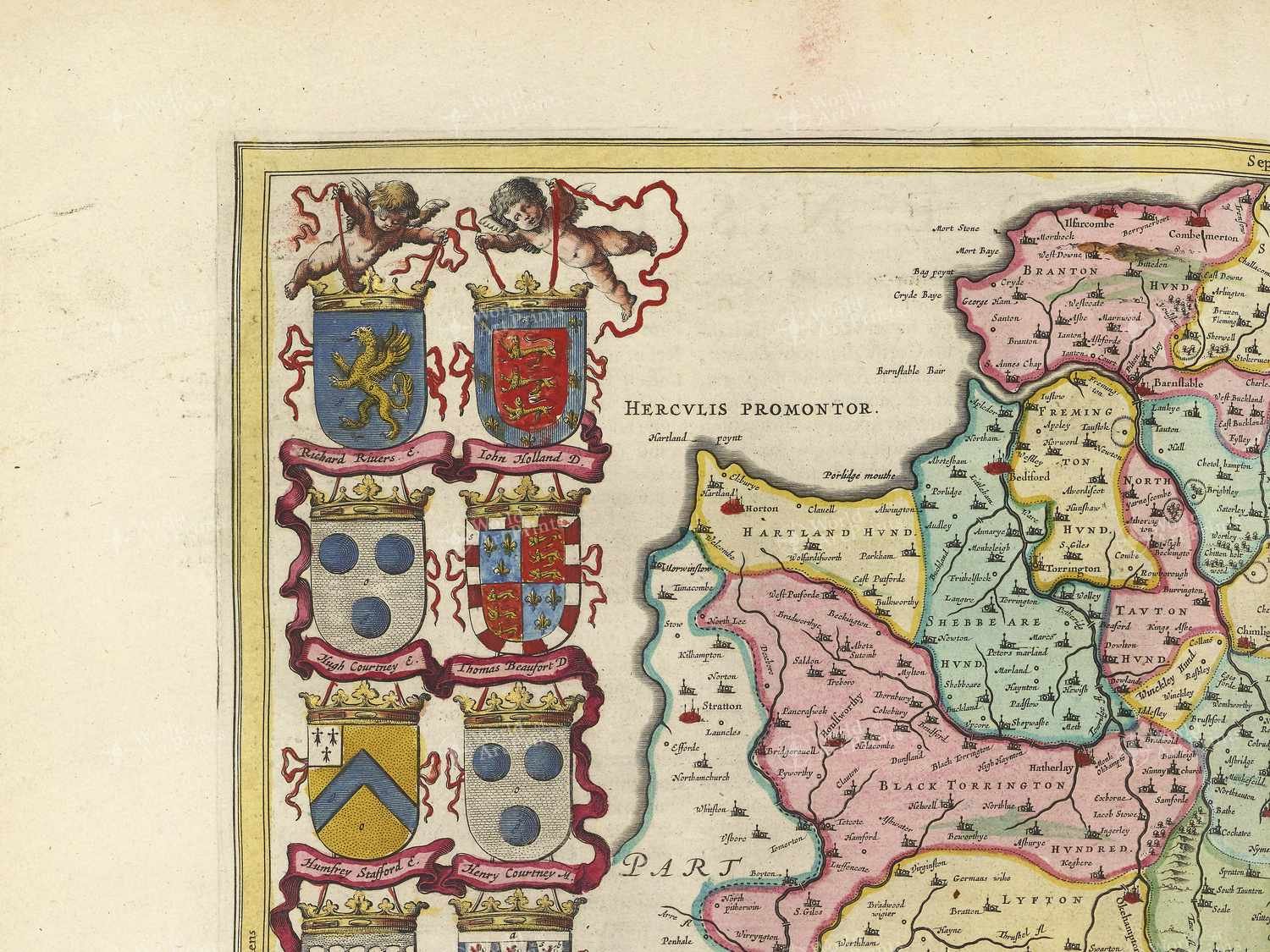 Map top left quadrant