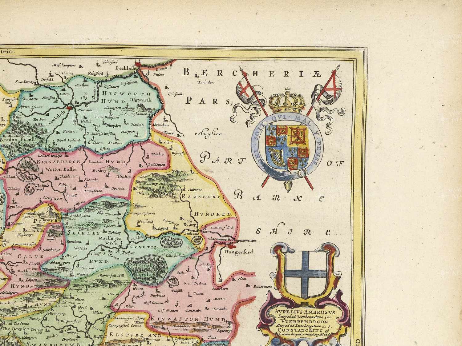 Map top right quadrant