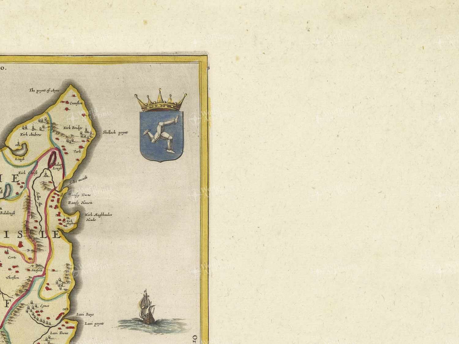 Map top right quadrant