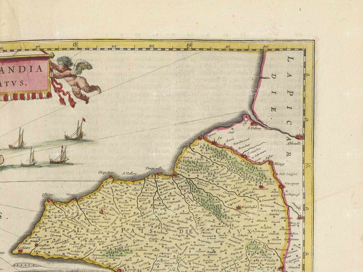 Map top right quadrant