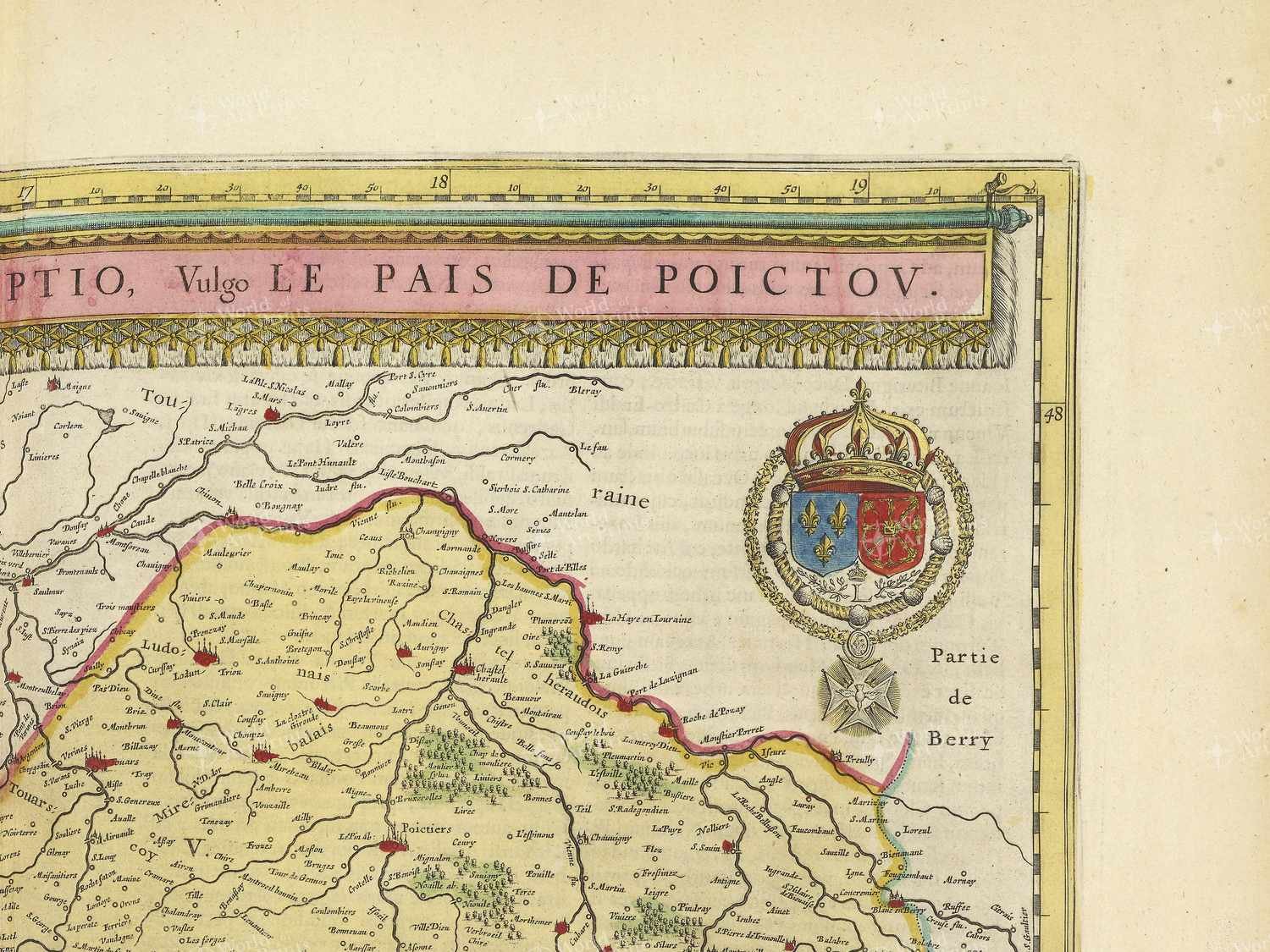 Map top right quadrant