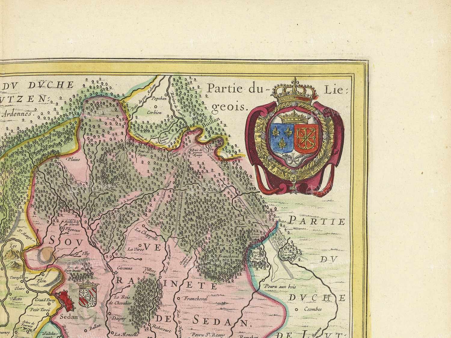 Map top right quadrant