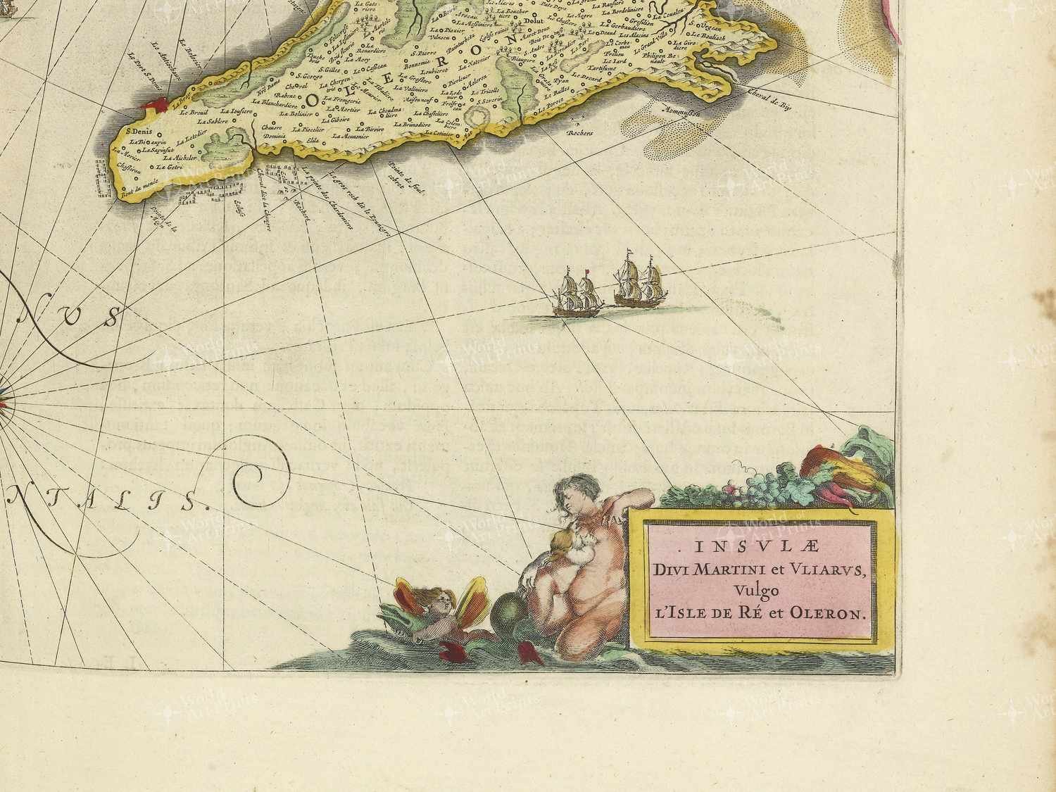Map bottom right quadrant