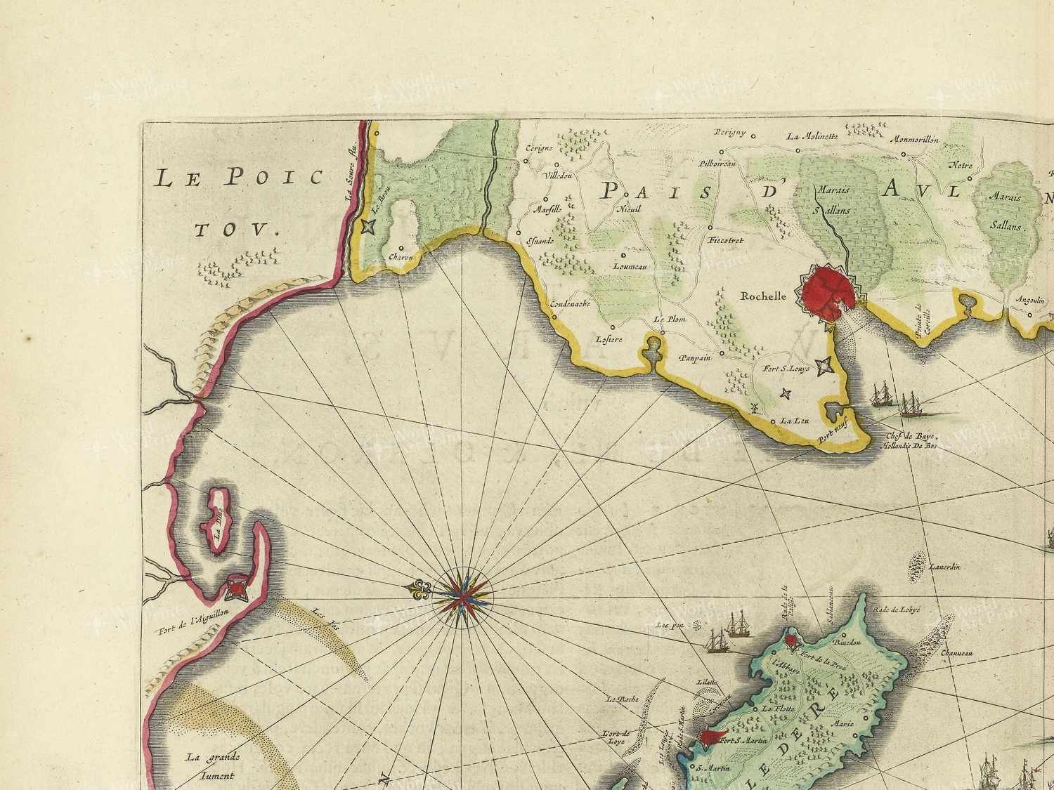 Map top left quadrant